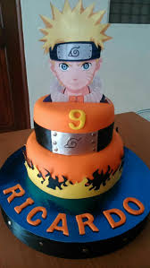 Uzumaki Naruto Kuchen Naruto Anime Essen Torten Anime Essen Kuchen Naruto Torten Uzumaki Naruto Birthday Anime Cake Naruto Party Ideas