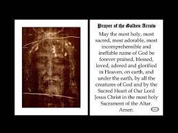 Sicher gold kaufen bei der esg gold zum tagesaktuellen kurs kaufen Holy Face Shroud Of Turin Golden Arrow Small Prayer Holy Card Etsy