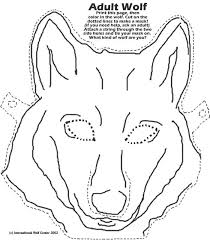 Www Wolf Org School Report Great Website For Wolf Info Mask Craft Wolf Video Game Like Wildcrats But Much Better With Images Wolf Mask Wolf Craft Wolf