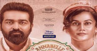 This was done to add more comedy than horror. Vijay Sethupathi And Taapsee Pannu Starrer Annabelle Sethupathi First Look Out