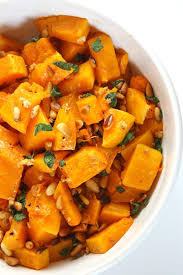 Roasted Butternut Squash With Garlic Sage And Pine Nuts In 2020 Roasted Butternut Squash Squash Recipes Butternut Squash Recipes