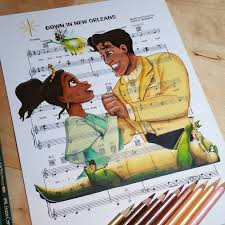 I Draw Scenes From Famous Animated Movies On Music Sheets Of Their Theme Songs Disney Nerd Disney Music Disney Songs