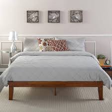 These bed frames come in a variety of styles and colours to suit your tastes. Zinus Wen 12 Wood Platform Bed Frame Cherry Twin Walmart Com Walmart Com