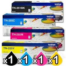 Ships from and sold by justcolor. Brother 4 Pack Tn 251 Tn 255 Genuine High Yield Toner Combo 1bk 1c 1m 1y Toner Cartridges Ink Station