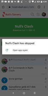Over the time it has been ranked as high as 436 499 in the world, while most of its traffic comes from turkey, where it reached as high as 38 290 position. Null S Clash Crashing Null S Clash Null S Servers