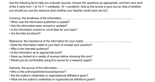 Craap test and library worksheet for psyc3002 form. Craap Test Worksheet Google Docs