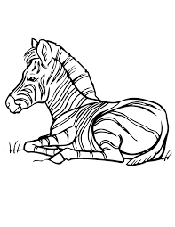 He is the pet dog of charlie brown, the antagonist from the comic strip. Zebra Coloring Pages Lying Down Coloring4free Coloring4free Com