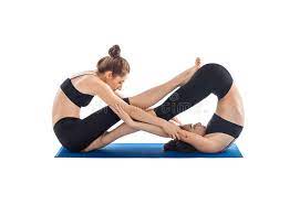This exercise not only builds your friendship and bond, but it allows you to be adventurous and attempt poses you may otherwise have shied away from. 4 009 Partner Yoga Fotos Kostenlose Und Royalty Free Stock Fotos Von Dreamstime