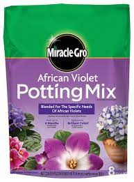 Always water african violet houseplants from the. Miracle Gro African Violet Potting Mix Soils Miracle Gro