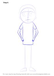 Learn How To Draw Morty From Rick And Morty Rick And Morty Step By Step Drawing Tutorials Drawings Rick And Morty Drawing Tutorial