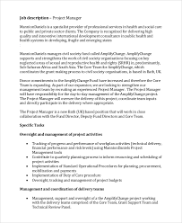 Duties and responsibilities, was selected to be descriptive of an area that is of the utmost importance to every board member in every financial institution in nebraska. Free 9 Sample Manager Job Description Templates In Pdf Ms Word