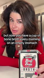 Millenial bestie vs bone broth. #traderjoes #guthealth #bonebroth  #millenial #millenialsoftiktok #bestie