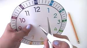 Halloween tree cat airship smoke fire explosion. Printable Clock Face For Kids Youtube