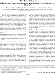 Cardiac arrest is also known as circulatory arrest. Part 17 First Aid Circulation