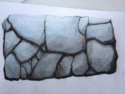Rock Texture Drawing By Me Texture Drawing Rock Textures Drawing Rocks