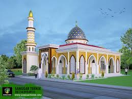 Model mushola minimalis dalam rumah di medan model mushola minimalis di medan model pegangan tangga di medan model perumahan minimalis di medan. Gambar Masjid Modern 10 X 10 Meter Teras 2 Meter Sanggar Teknik
