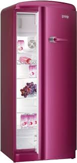 Colored Refrigerators By Gorenje Interior Complex Pink Fridge Color Refrigerator Pink Kitchen