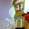 Ausmalbilder goldmarie und pechmarie / frau holle (illustrationen) | illustration, deutsche. 1