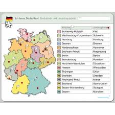 Ich Kenne Deutschland Bundeslander Und Landeshauptstadte Pruefl Gmbh Bundesland Deutschland Karte Bundeslander Deutschlandkarte