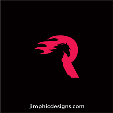 R Horse Logo Horse Logo Design Horse Logo Monogram Logo Design