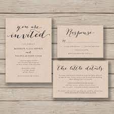 Printable Wedding Invitation Template Rustic In Wedding Invitation Templates Rustic Wedding Invitations Printable Templates Diy Wedding Invitations Templates