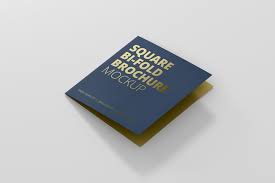 Square Bi Fold Brochure Mock Up By Visconbiz On Envato Elements Bi Fold Brochure Brochure Mockup