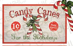 Country Christmas Candy Canes Sign Prim Label Tag Digital Etsy Christmas Prints Christmas Candy Cane Country Christmas