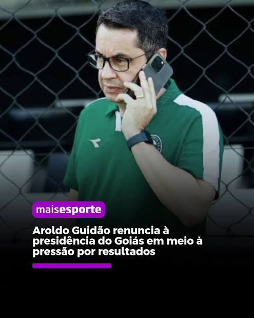 Aroldo Guidão renunciou ao cargo de presidente executivo do ...
