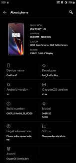 One Plus 6t Oxygen Os Mido Redmi Note 4x Oneplus Rom Custom