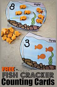 Free Goldfish Counting Bowls Toddler Learning Activities Math Activities Preschool Fun Math Activities