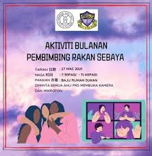 Video ini merupakan assigment pembimbing rakan sebaya dimana kami membuat keputusan untuk mengadakan kem jati diri di sk tanjong malim. Pembimbing Rakan Sebaya Prs Publicacoes Facebook