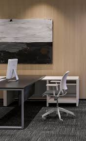 Global Furniture Group Toronto Showroom Designed By Johnson Chou Inc Shown Here Is Novello Task Seating Global Furniture Furniture Showroom Design