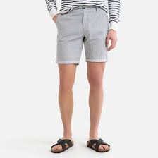 Bermudas günstig im limango outlet kaufen. Gestreifte Bermudas Chino Form Blau Weiss Gestreift La Redoute Collections La Redoute