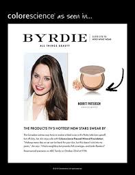 Colorescience Featured On The Set Of Ravenswood Colorescience Compact Foundation Byrdie