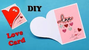 Have your child cut out their handprints with safety scissors. How To Make A Love Card For Loved Ones I Love You Cards Greeting Cards Latest Design 62 Youtube