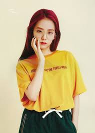 Yellow Jisoo Kimjisoo Wanita Cantik Selebriti Wanita
