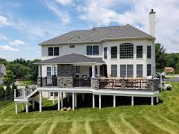 Installation video or installation pdf. Custom Silver Maple Timbertech Deck Heritage Porch Glen Mills Pa Sq Ft Keystone Custom Decks