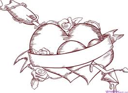 Lessons proposes kids to draw and colour strawberry, plane, snowman, star and many other. Happy 2014 Valentines Day Valentine Wishes And Ideas On Images Heart Drawing Love Coloring Pages Love Heart Drawing
