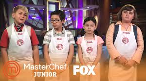 Masterchef junior is a new culinary competition series for talented kids between the ages of eight and 13 who. Meet The Junior Chefs Sam Sean Oona And Jessica Season 2 Masterchef Junior Youtube