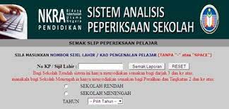 Anda mempunyai motivasi yang tinggi dan minat terhadap pengajaran dan pembelajaran di dalam kelas. Selamat Datang Semak Keputusan Peperiksaan Online