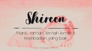 We did not find results for: Arti Nama Shireen Tentangnama