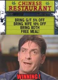 Charlie sheen (bill hader) talks with celebrity guests john galliano (taran killam), muammar tags: Charlie Sheen Memes Gifs Imgflip