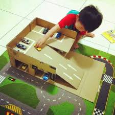 Schnstes Diy Spielzeug Fr Ihre Kinder Und Babys Kids Garage Cardboard Crafts Kids Diy For Kids