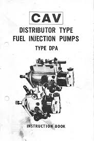 Lucas Cav Dpa Injection Pump Instruction Book Seaboard Marine