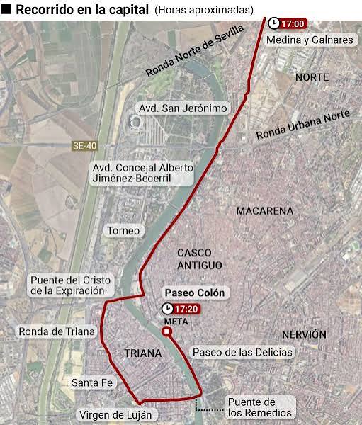 La Vuelta 2026 llega a Sevilla: recorrido, pueblos y horarios de la etapa 17