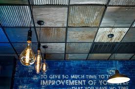 Instead of ugly ceiling tile possible drop ceiling tile idea. Rustic Barn Tin Tiles Corrugated Tin Ceiling Tiles Dakota Tin Dakotatin By Rusher Products Llc