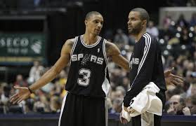 The utah jazz won the. Tony Parker George Hill Spurs