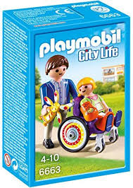Playmobil Child In Wheelchair Playset Playmobil Playset Playmobil Toys