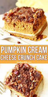 Pumpkin Cream Cheese Crunch Cake Recipe Crunch Cake Pumpkin Crunch Cake Pumpkin Cream Cheeses