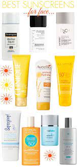 Look for a sunscreen with a really thin texture, like a lotion or a gel. The Top 10 Sunscreens For Face Beautiful Makeup Search Best Sunscreens Good Sunscreen For Face Healthy Skin Cream